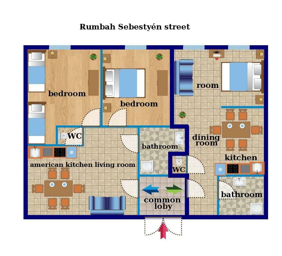 Apartamento Center Of The Center, The Grand Deluxe Budapest Exterior foto